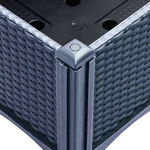 Vrtna sadilica s nogama plava siva 120 x 40 x 42 cm PP - Plavo-siva 120 x 40 x 42 cm 1 Cijena