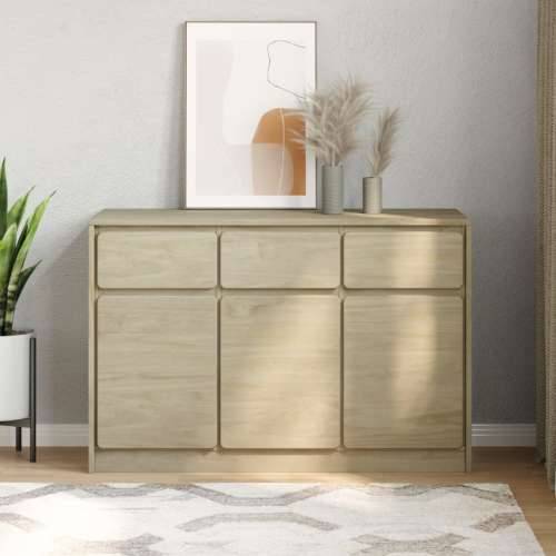 Komoda SAUDA boja hrasta 114 x 43 x 75,5 cm od masivne borovine Cijena