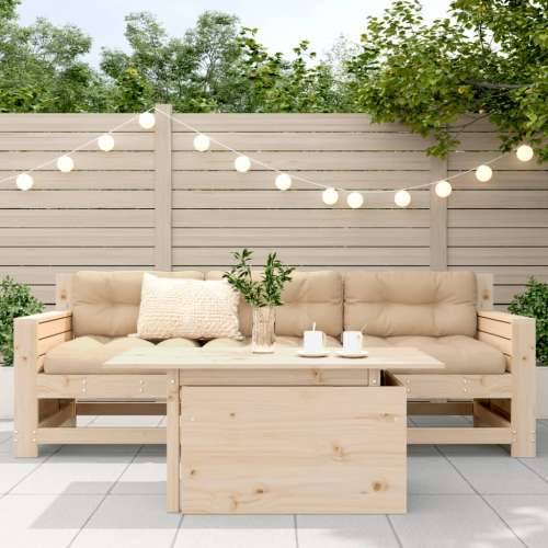Vrtni stol 100 x 50 x 75 cm od masivne borovine - Netretirana borovina 1 Vrtni stol Cijena