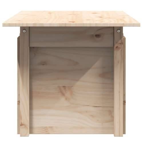 Vrtni stol 100 x 50 x 75 cm od masivne borovine - Netretirana borovina 1 Vrtni stol Cijena