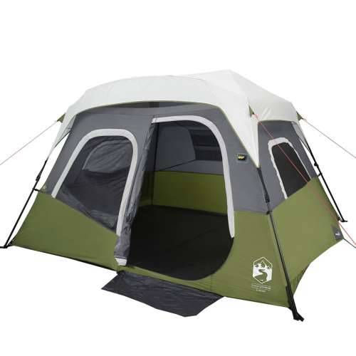 Šator za kampiranje s LED svjetlom za 6 osoba svjetlozeleni Cijena