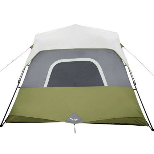 Šator za kampiranje s LED svjetlom za 6 osoba svjetlozeleni Cijena
