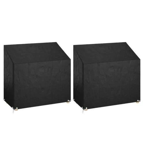 Navlake za vrtnu klupu s 8 ušica 2 kom 130 x 70 x 70/88 cm PE - 130 x 70 x 70/88 cm 2 Cijena