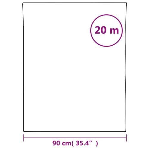Prozorska folija statična matirana prozirna 90x2000 cm PVC - matirana bijela 1 20 m 90 cm Cijena