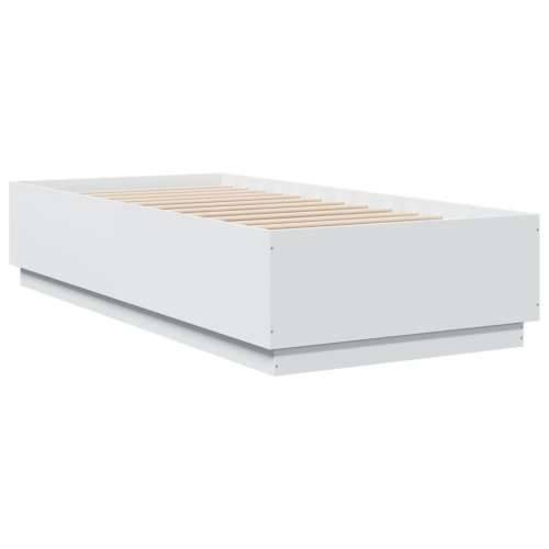 Okvir za krevet bijeli 90x200 cm konstruirano drvo Bijela 90 x 200 cm Cijena