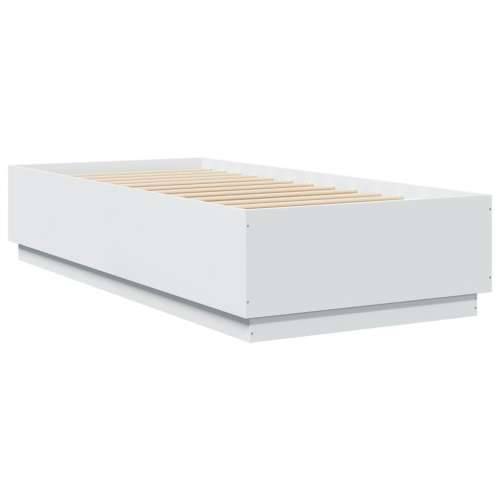 Okvir za krevet bijeli 90x200 cm konstruirano drvo Bijela 90 x 200 cm Cijena