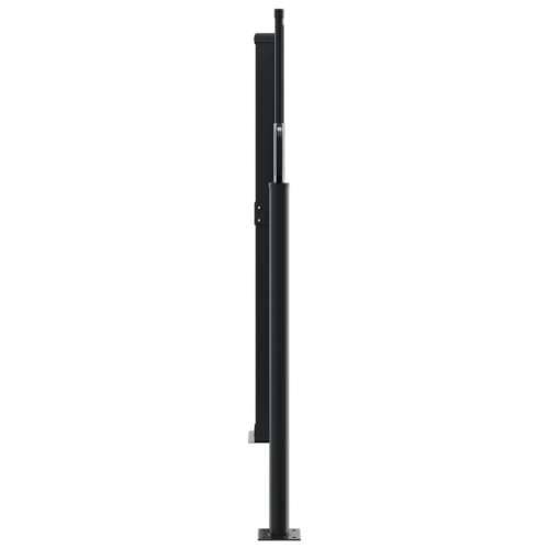Bočna tenda na uvlačenje crna 140 x 1200 cm Crna 140 x 1200 cm 1 Cijena