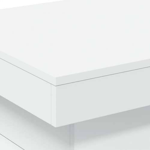 Stolić za kavu s LED svjetlima bijeli 50 x 50 x 40 cm - Bijela 1 50 cm Cijena