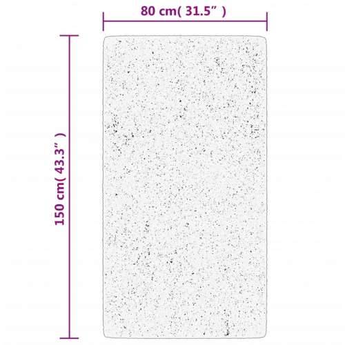 Tepih OVIEDO kratkih vlakana bež 80 x 150 cm - Bež 80 x 150 cm Cijena