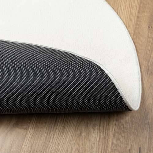 Tepih OVIEDO kratkih vlakana krem Ø 100 cm - Krema Ø 120 cm Cijena
