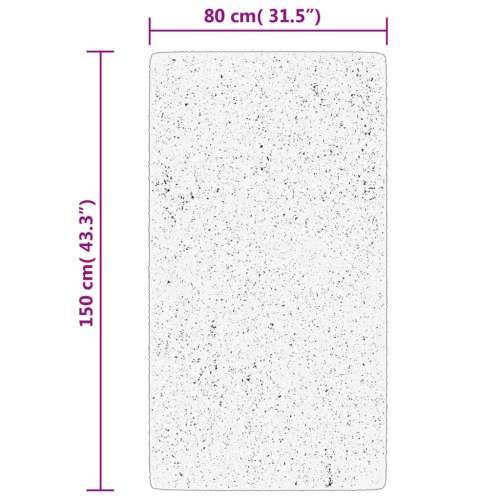 Tepih ISTAN visokih vlakana sjajni izgled antracit 80 x 150 cm - Antracit 80 x 150 cm Cijena