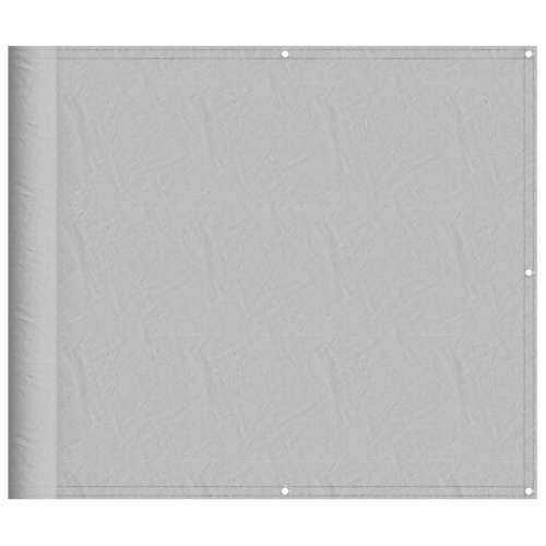 Balkonski zaslon svjetlosivi 90x1000 cm 100 % poliester Oxford - Svjetlosiva 90 x 1000 cm 1 Cijena