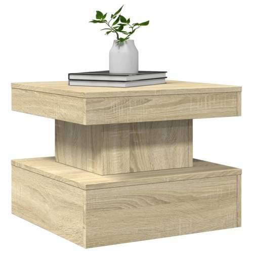 Ormarić za uzglavlje LED boja hrasta sonome 50x50x40 cm - sonoma hrast 1 50 cm Cijena