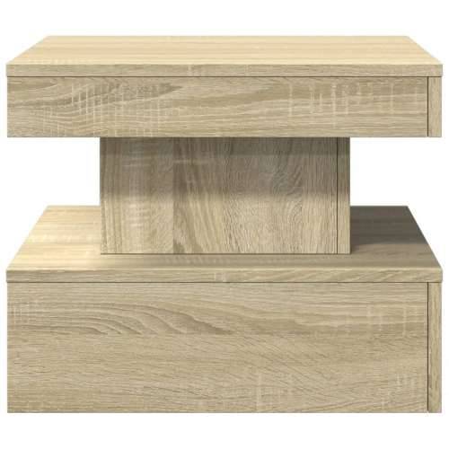 Ormarić za uzglavlje LED boja hrasta sonome 50x50x40 cm - sonoma hrast 1 50 cm Cijena