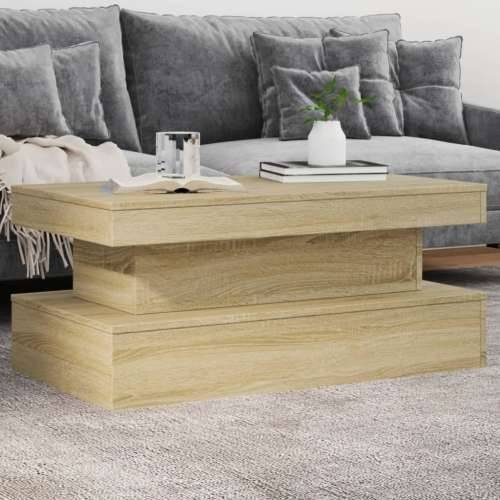 Stolić za kavu s LED svjetlima boja hrasta 90 x 50 x 40 cm - sonoma hrast 1 90 cm Cijena