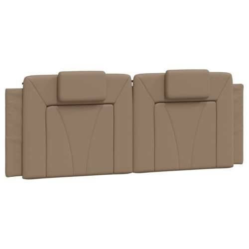 Krevet s madracem boja cappuccina 120 x 200 cm od umjetne kože - Boja cappuccina 120 x 200 cm Cijena