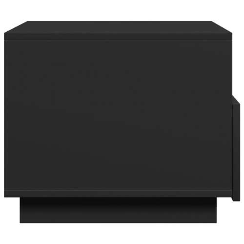 Stolić za kavu s LED svjetlima crni 50 x 49 x 40 cm - Crna 1 50 cm Cijena