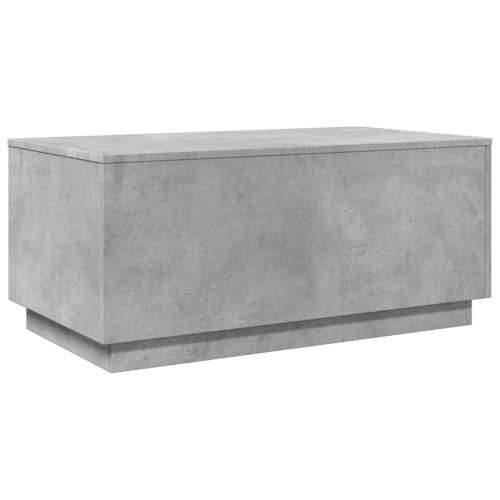 Stolić za kavu s LED svjetlima siva boja betona 90 x 50 x 40 cm - Beton siva 1 90 cm Cijena