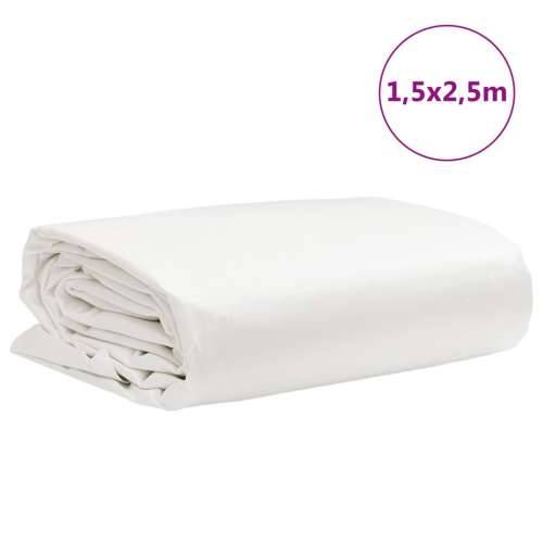 Cerada bijela 1,5 x 2,5 m 650 g/m² - Bijela 1.5 x 2.5 m 1 without eyelets Cijena
