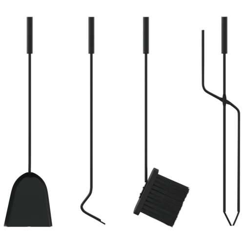 5-dijelni set alata za kamin 23 x 15 x 66 cm čelični Cijena