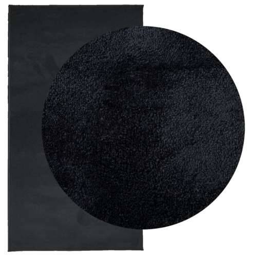 Tepih OVIEDO kratkih vlakana crni 60 x 110 cm - Crna 60 x 110 cm Cijena
