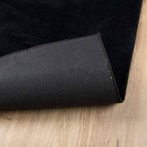 Tepih OVIEDO kratkih vlakana crni 60 x 110 cm - Crna 60 x 110 cm Cijena