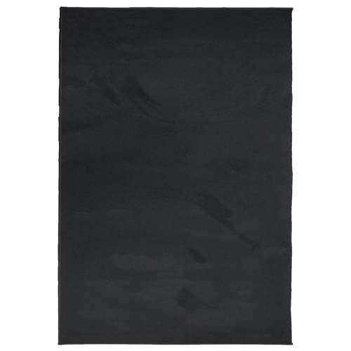 Tepih OVIEDO kratkih vlakana crni 160 x 230 cm - Crna 160 x 230 cm Cijena