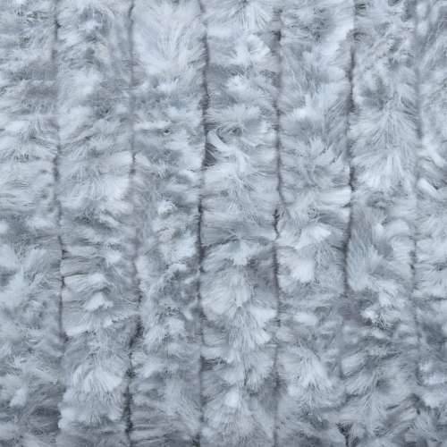 Zastor protiv muha bijelo-sivi 100 x 200 cm od šenila Cijena