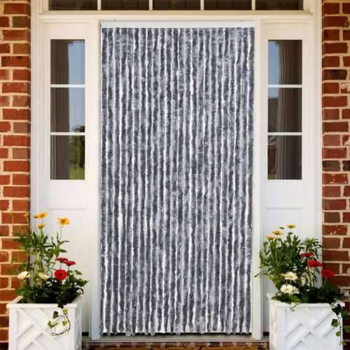 Zastor protiv muha srebrni 100 x 230 cm od šenila - Srebrno 100 x 230 cm Cijena