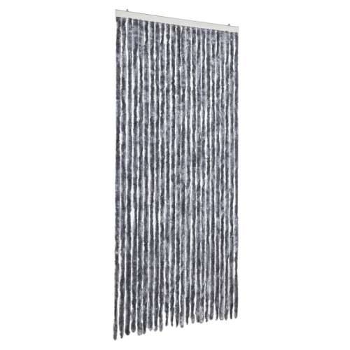 Zastor protiv muha srebrni 100 x 230 cm od šenila - Srebrno 100 x 230 cm Cijena