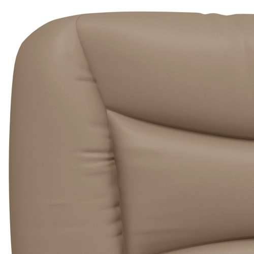 Okvir kreveta s LED svjetlom cappuccino 140x190 cm umjetna koža Boja cappuccina 140 x 190 cm Cijena