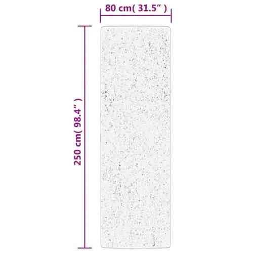 Tepih OVIEDO kratkih vlakana antracit 80 x 250 cm Antracit 80 x 250 cm Cijena