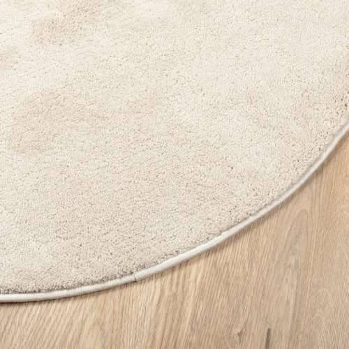 Tepih OVIEDO kratkih vlakana bež Ø 120 cm Bež Ø 120 cm Cijena