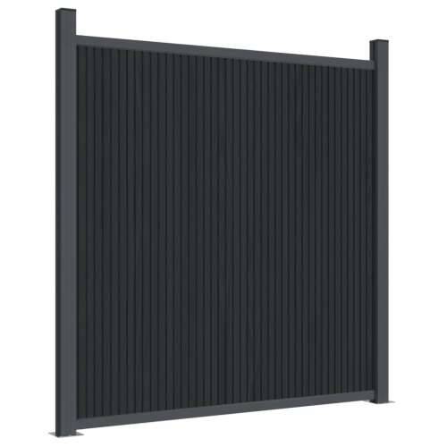 Panel za ogradu sivi 1391 x 186 cm WPC - Siva 1391 x 186 cm 1 Cijena