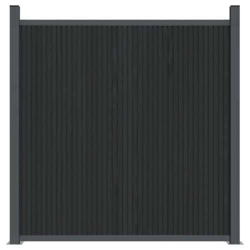Panel za ogradu sivi 1391 x 186 cm WPC - Siva 1391 x 186 cm 1 Cijena