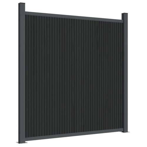 Panel za ogradu sivi 1391 x 186 cm WPC - Siva 1391 x 186 cm 1 Cijena