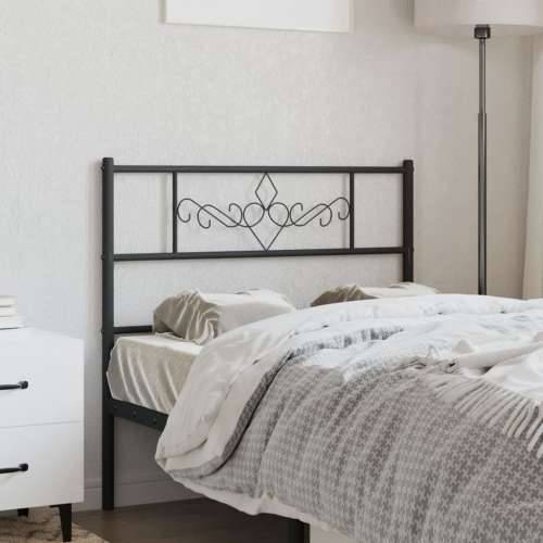 Metalno uzglavlje crno 80 cm - Crna 80 cm 1 Cijena