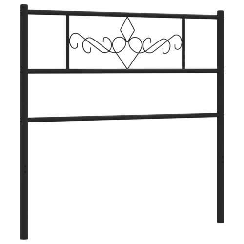 Metalno uzglavlje crno 80 cm - Crna 80 cm 1 Cijena