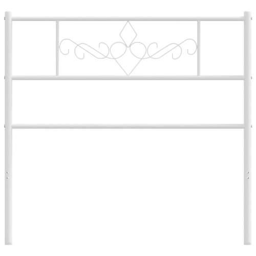 Metalno uzglavlje bijelo 100 cm - Bijela 100 cm 1 Cijena