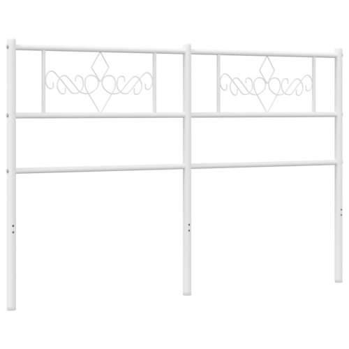 Metalno uzglavlje bijelo 120 cm - Bijela 120 cm 1 Cijena