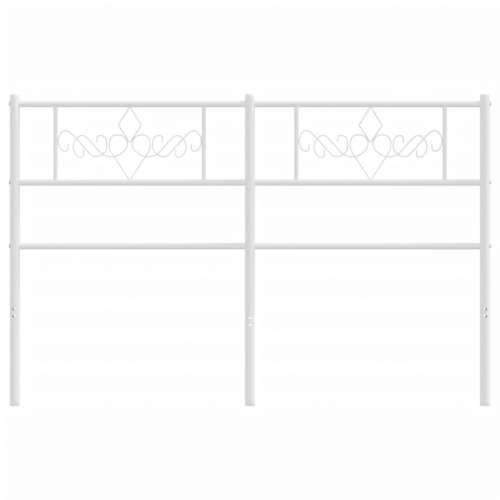 Metalno uzglavlje bijelo 120 cm - Bijela 120 cm 1 Cijena