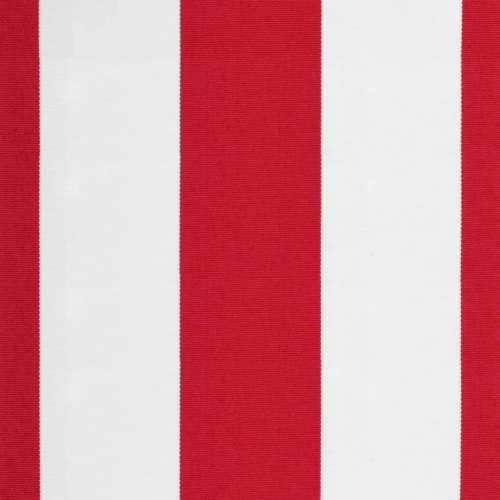 Zamjenska tkanina za tendu crveno-bijela prugasta 4 x 3 m Cijena