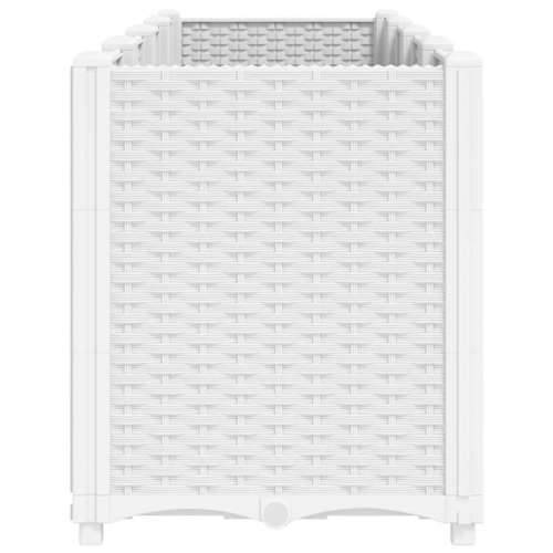 Vrtna sadilica bijela 160 x 40 x 53 cm od PP-a - Bijela 160 x 40 x 53 cm 1 Cijena