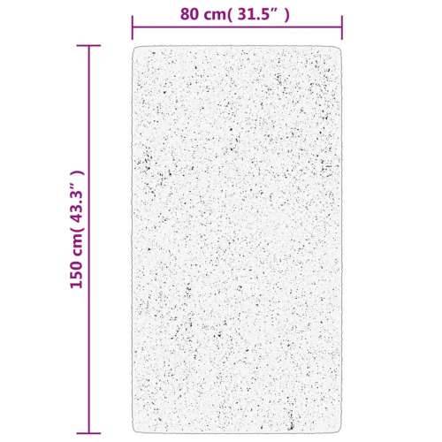 Tepih OVIEDO kratkih vlakana zeleni 80 x 150 cm - Zelena 80 x 150 cm Cijena