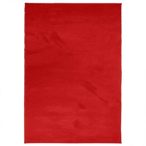 Tepih OVIEDO kratkih vlakana crveni 140x200 cm - Crvena 140 x 200 cm Cijena