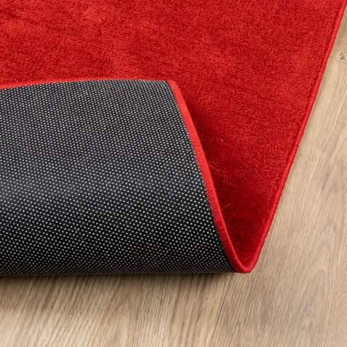 Tepih OVIEDO kratkih vlakana crveni 140x200 cm - Crvena 140 x 200 cm Cijena