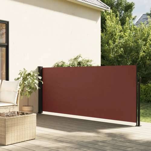 Bočna tenda na uvlačenje smeđa 120 x 500 cm - Smeđa 120 x 500 cm 1 Cijena