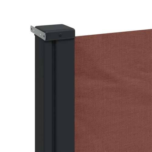 Bočna tenda na uvlačenje smeđa 120 x 500 cm - Smeđa 120 x 500 cm 1 Cijena