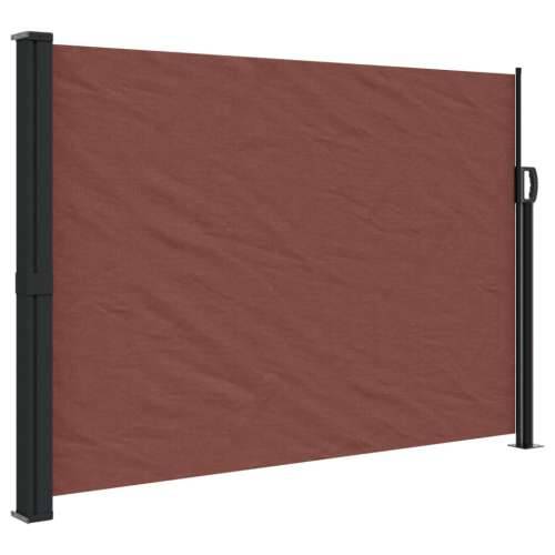 Bočna tenda na uvlačenje smeđa 140 x 500 cm - Smeđa 140 x 500 cm 1 Cijena