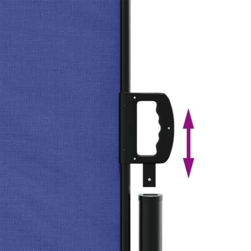 Bočna tenda na uvlačenje plava 160 x 500 cm - Plava 160 x 500 cm 1 Cijena